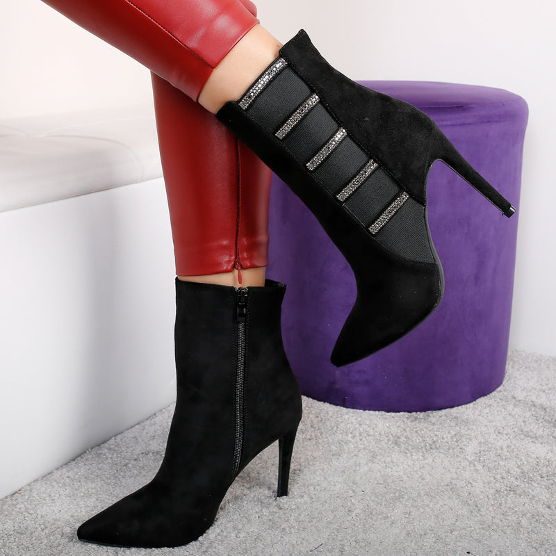 Botine dama Gianna - Black