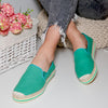 Espadrile dama Karmen - Green