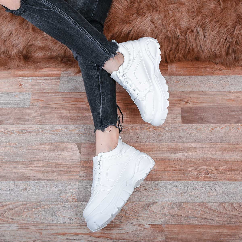 Pantofi sport Paloma albi