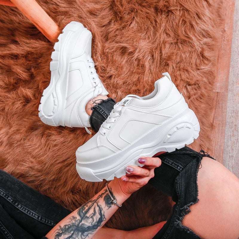Pantofi sport Paloma albi