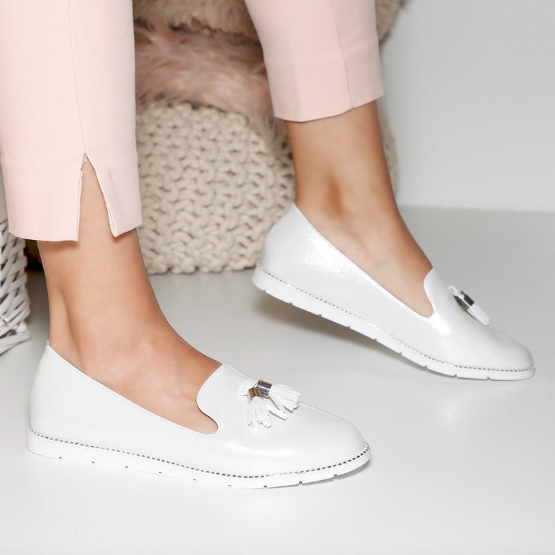 Pantofi dama Alessa - White