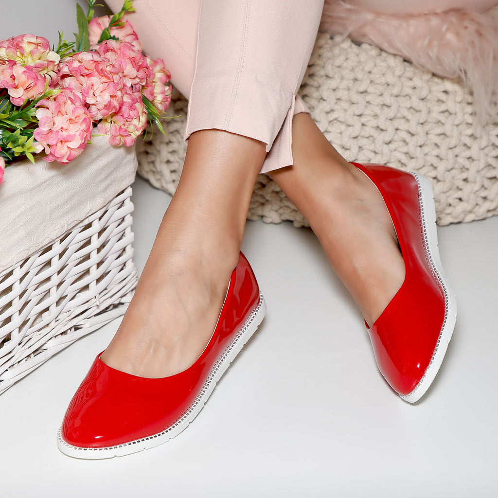 Pantofi dama Anely - Red