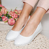 Pantofi dama Anely - White