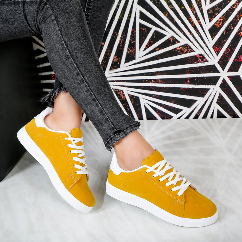 Pantofi sport Katina - Yellow/White