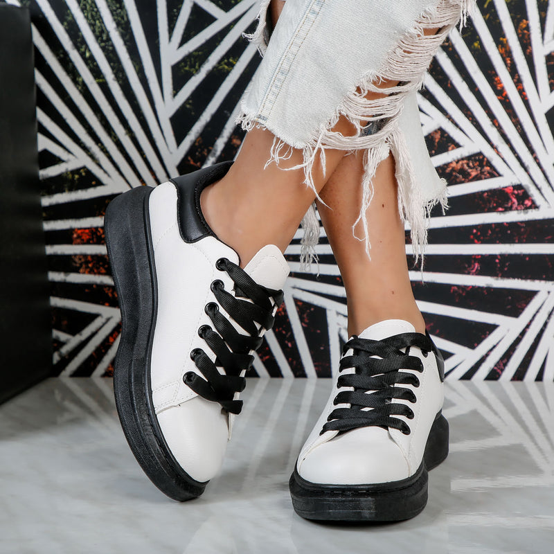 Pantofi sport Sheri - White