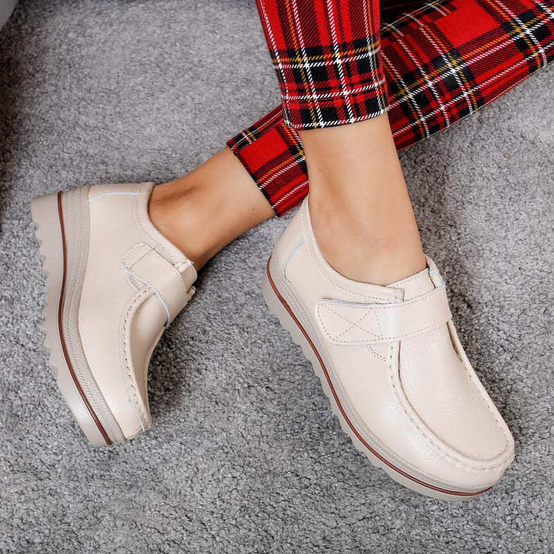 Mocasini dama Noemi - Beige