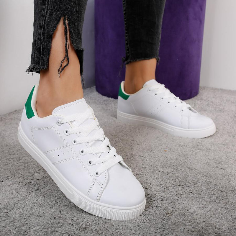 Pantofi sport Reign - White/Green
