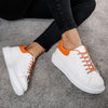 Pantofi sport Evona - White/Orange