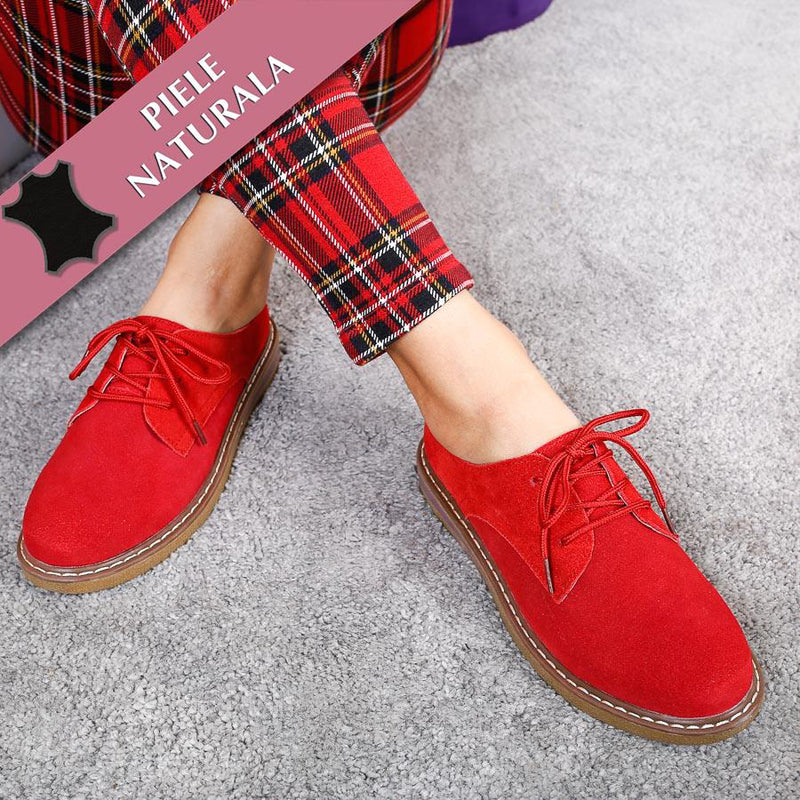 Mocasini dama Adalynn - Red