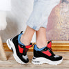 Pantofi sport cu platforma Artemida - Black/Red