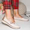 Pantofi dama Kristena - Beige/Khaki