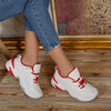 Pantofi sport Adela - White/Red