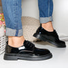 Pantofi dama Karmen - Black Leather