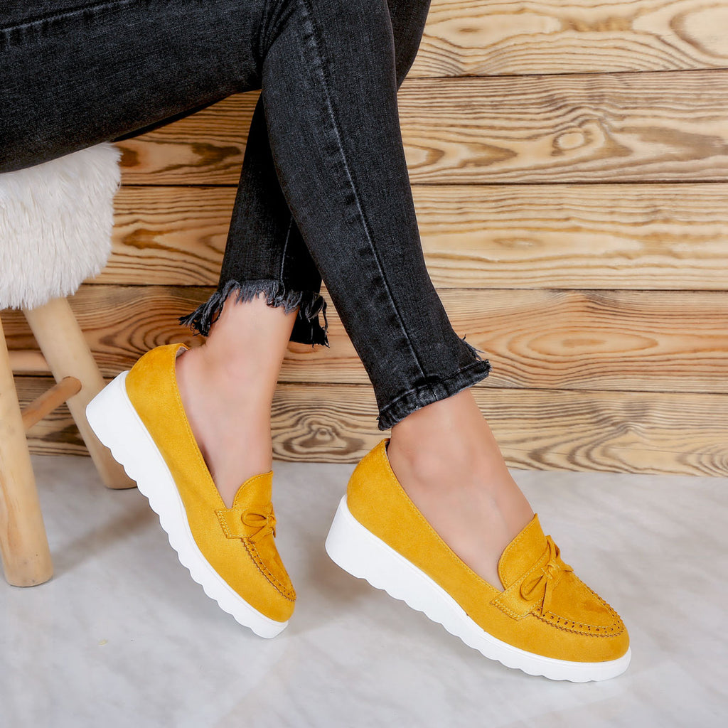 Pantofi Casual Myra - Yellow