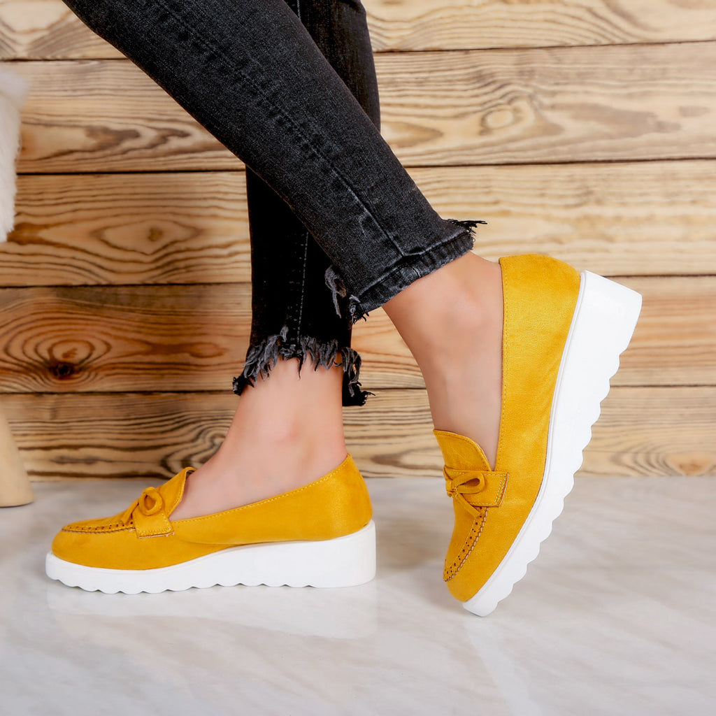 Pantofi Casual Myra - Yellow