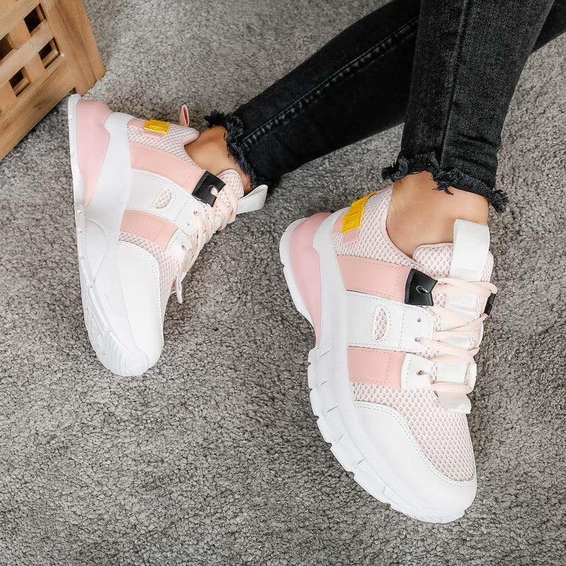Pantofi sport Averi - White/Pink