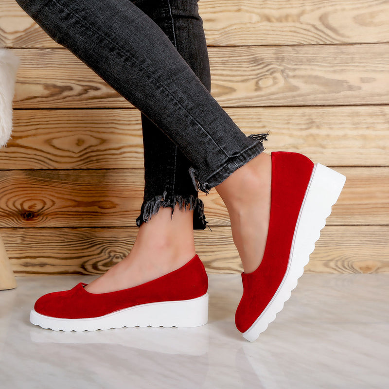 Pantofi Casual Letisha - Red
