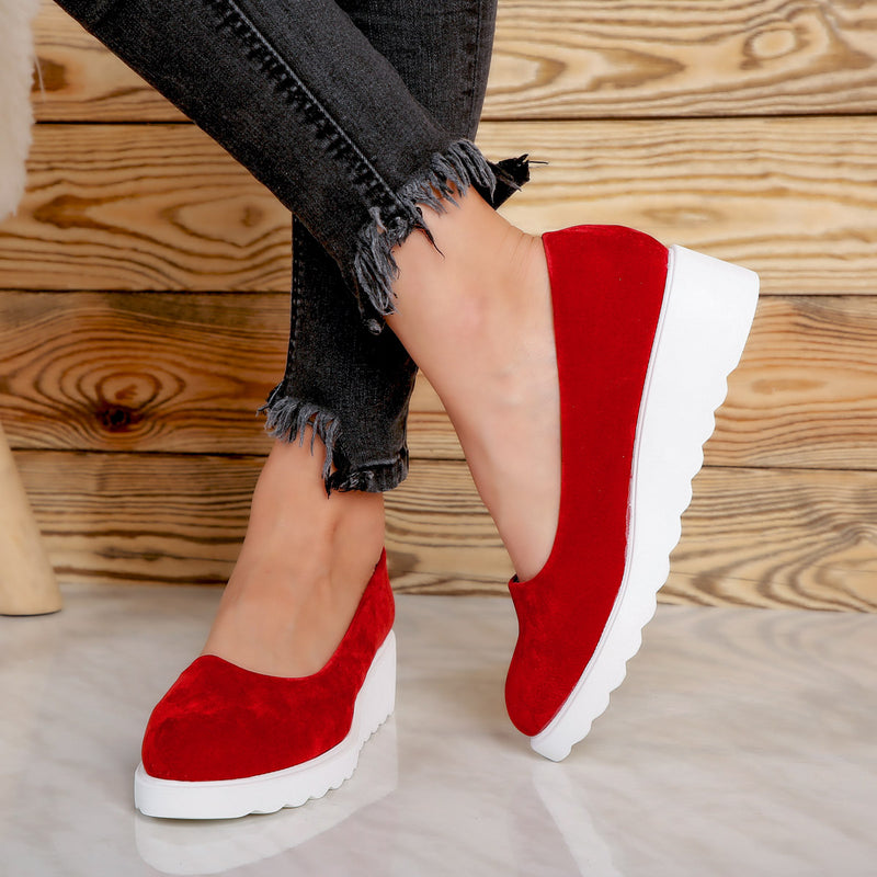 Pantofi Casual Letisha - Red