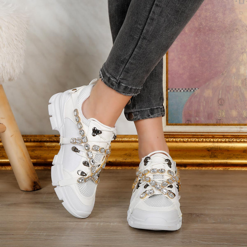Pantofi sport Izadora - White