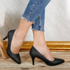 Pantofi dama cu toc Galea - Black