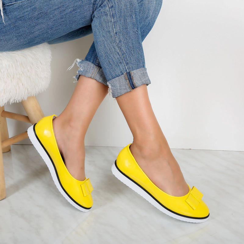 Pantofi dama Alicia - Yellow