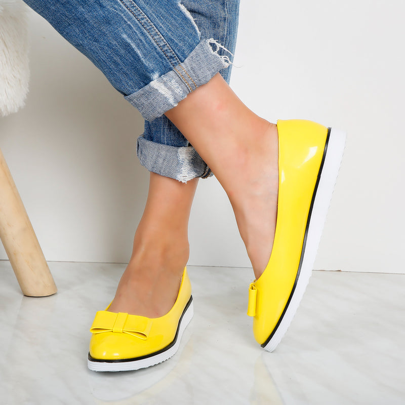 Pantofi dama Alicia - Yellow