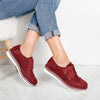 Pantofi dama Sandy - Bordo