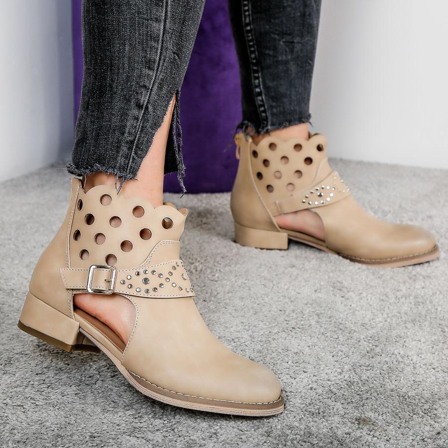 Ghete dama Ariande - Beige