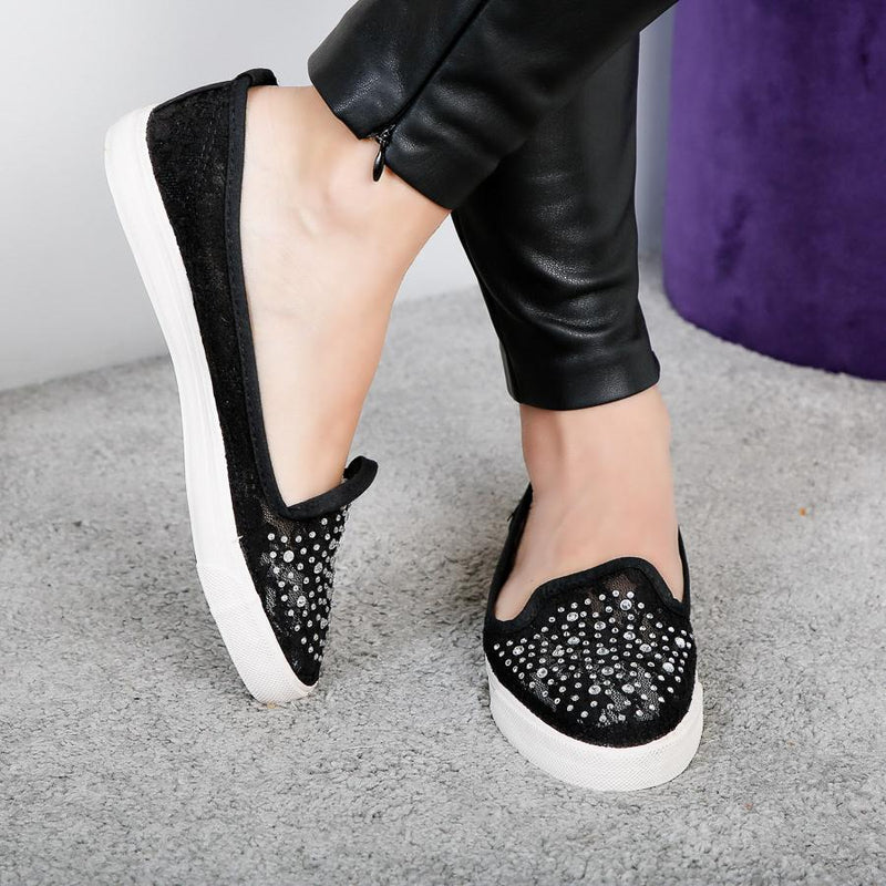 Espadrile dama Alannah - Black