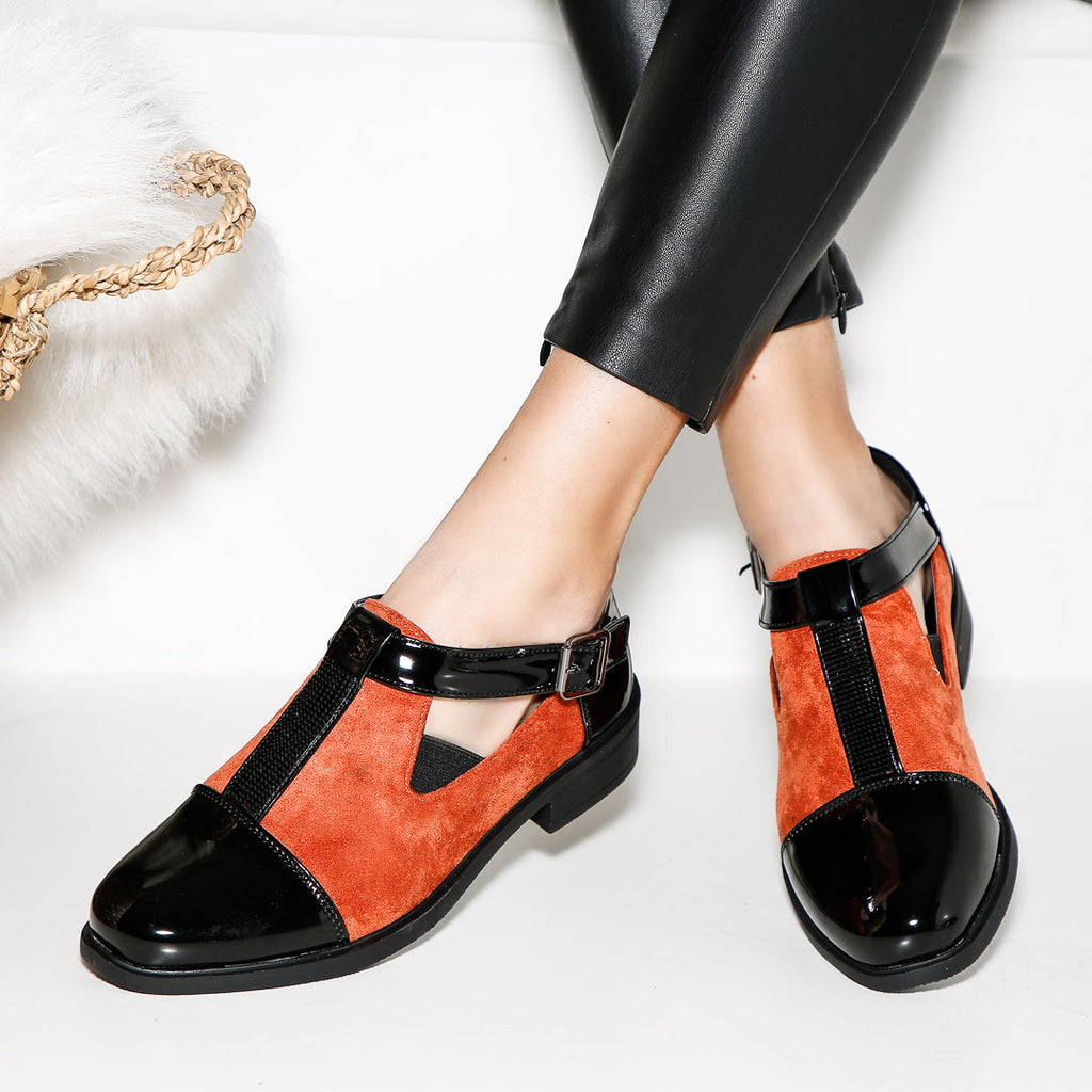Pantofi dama Asena - Orange