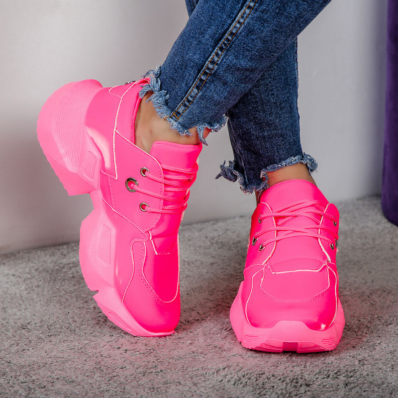 Pantofi sport Kayli - Fushia