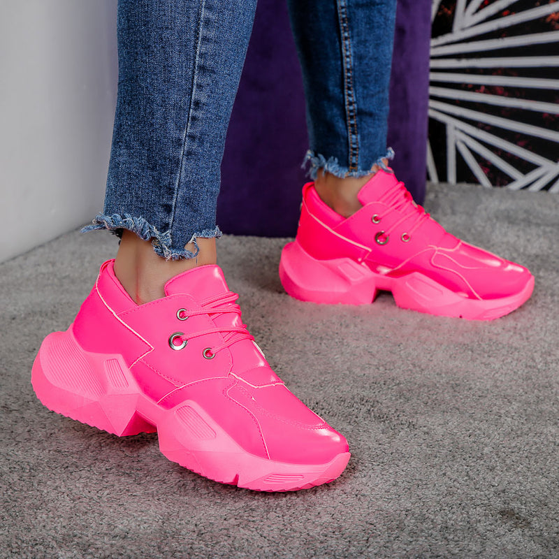 Pantofi sport Kayli - Fushia