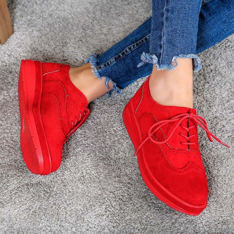 Mocasini dama Aitana - Red