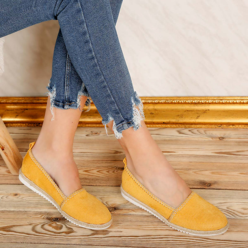 Espadrile dama Masha - Yellow