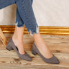 Pantofi dama cu toc Liona - Grey