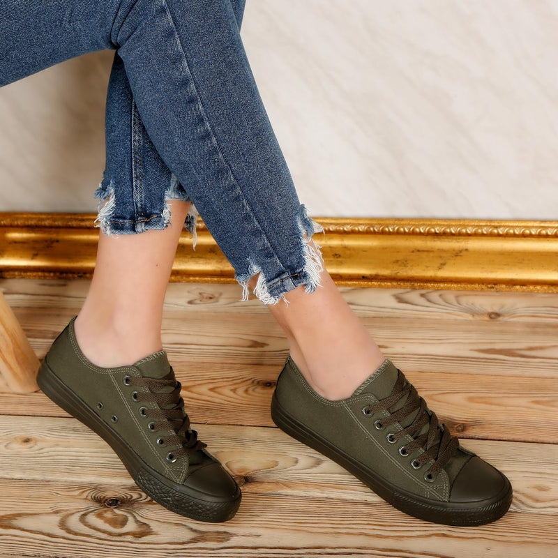 Tenisi dama Sonia - Army Green