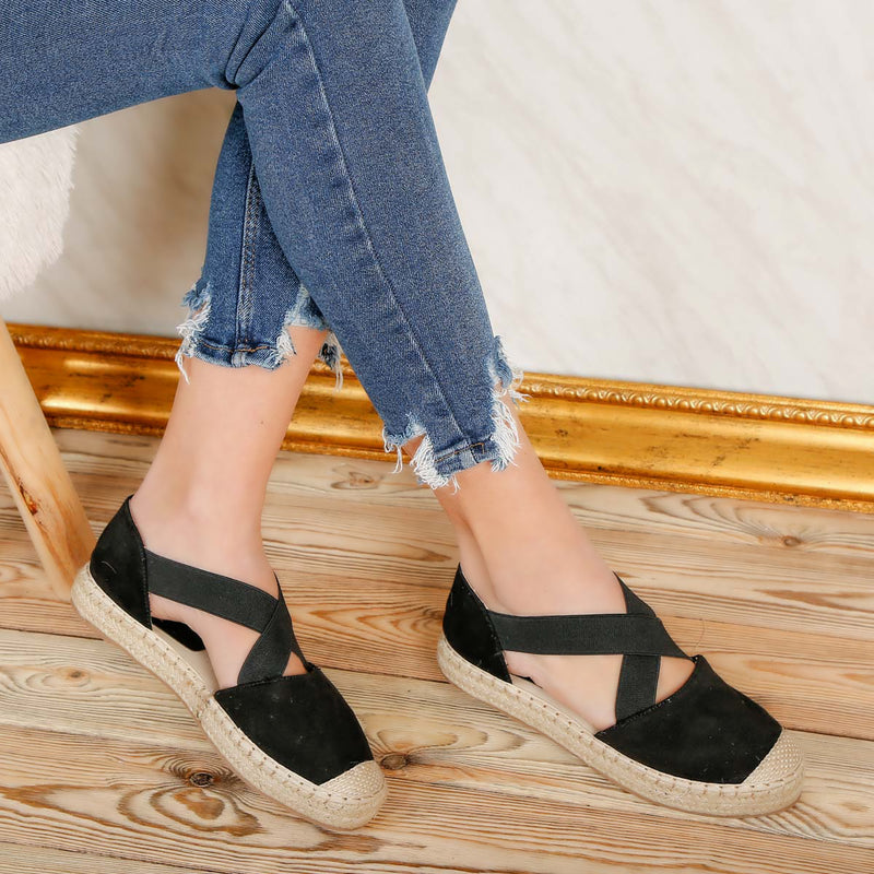 Espadrile dama Nana - Black