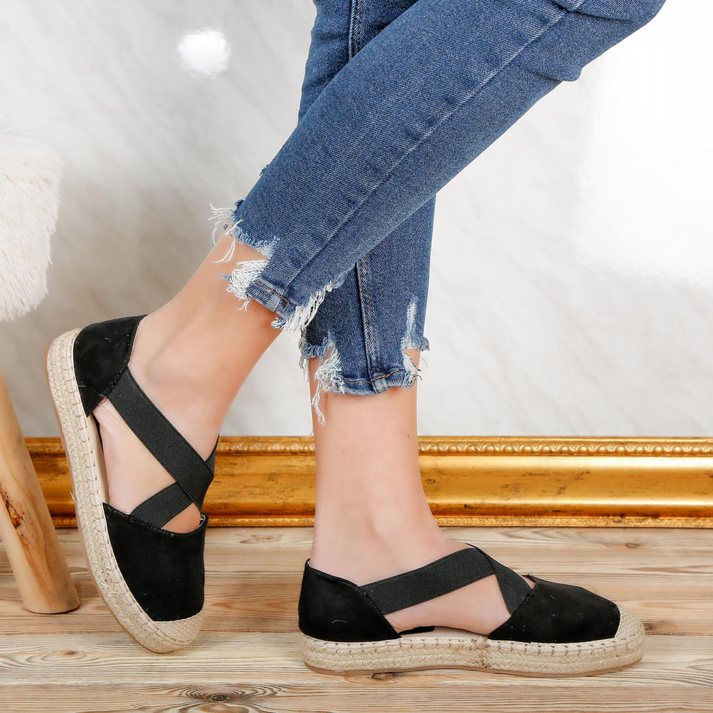 Espadrile dama Nana - Black