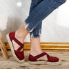 Espadrile dama Nana - Bordo