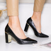 Pantofi dama cu toc Emy - Black