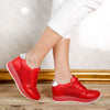 Pantofi sport cu platforma Donatella - Red