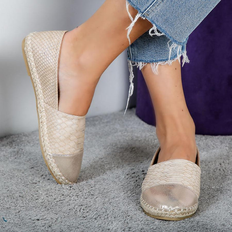 Espadrile dama Kailey - Beige
