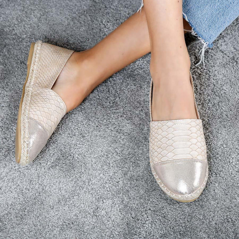 Espadrile dama Kailey - Beige