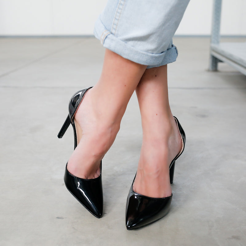 Pantofi dama cu toc Adela - Black
