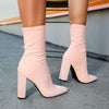 Botine dama Klarina - Pink