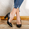 Pantofi dama cu toc Rebeka - Black