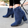 Botine dama Sanita - Navy