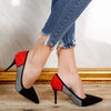 Pantofi dama cu toc Tiara negre