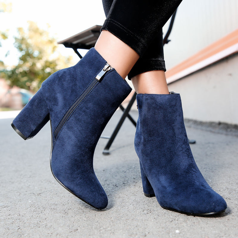 Botine dama Sanita - Navy