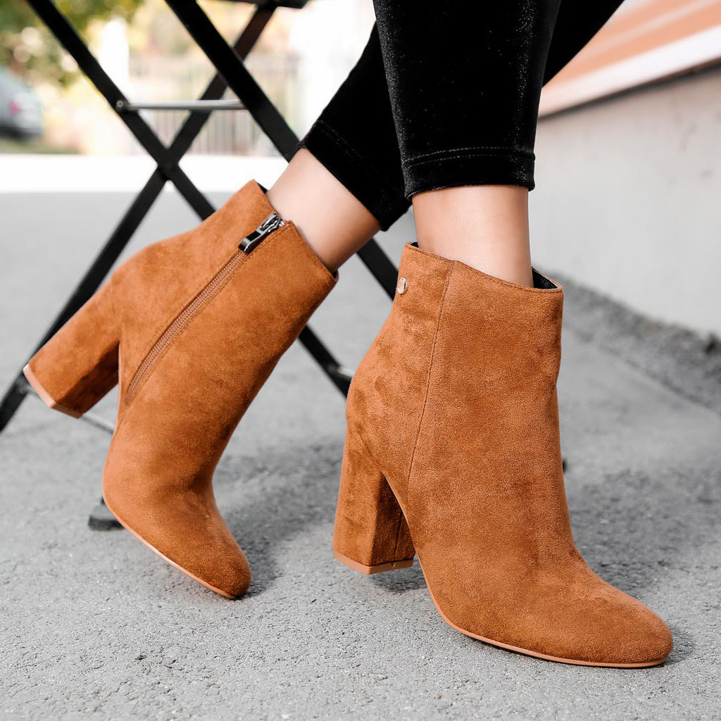 Botine dama Sanita - Camel